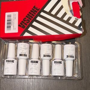 White Gel Nail Polish Set